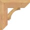 Ekena Millwork Imperial Slat Smooth Bracket, Western Red Cedar, 3 1/2"W x 14"D x 14"H BKT04X14X14IMP06SWR - alternate 3